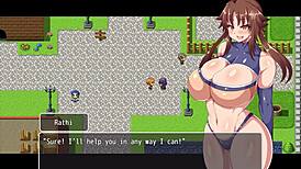 Rookie knight Rathi bunny gangbanged by slutty crew