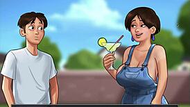 i love summertime saga diane's big naked tits