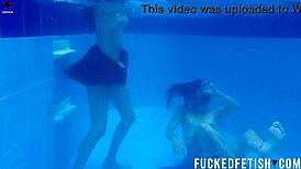 yessica bunny and helen star crave wet pool sex