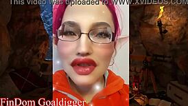 POV Tall Femdom Glasses Cosplay Owns Sweet Boys