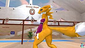 renamon's nsfw workout got you stretching too?