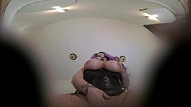 Chubby Facesitter Teases with Juicy Curves