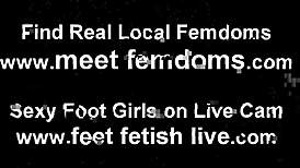 POV femdom commands sucking pretty little pink toes intensely