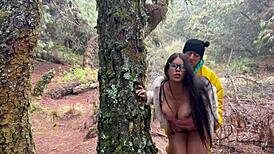 Busty Stepmom Sucks Stepsons Cock Then Fucks Pussy In Field