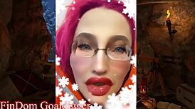 POV Tall Femdom Glasses Cosplay Owns Sweet Boys