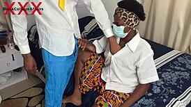 equatorial guinea student whore rides ebony big cock cowgirl