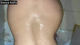 Quick Shower Creampie With Big Tits Arab Step Mom Natural Beauty