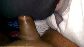 i'm getting sloppy interracial head right off work with my mask on in pov