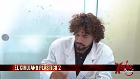 redhead teen rides surgeon's huge cock after plastic surgery session