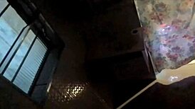 Ready for a redhead amateur teasing her ass before stranger pounds her hard in public bar toilet?