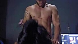 sexy milf wife moans loud taking monster cock railing from behind