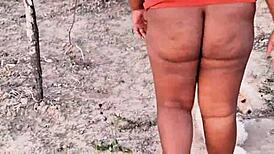 hey check my big latina ass and wet pussy flashing in public