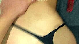 that horny latina teen begs for pov doggystyle pounding from behind