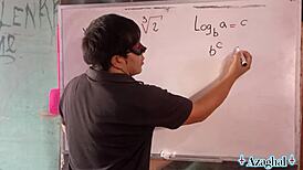 Asian Student Begs Teacher for Creampie in Erotic Algebra Roleplay Accident