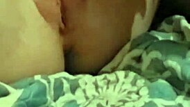 after spreading wide her unused tight ass and pussy get double penetrated good