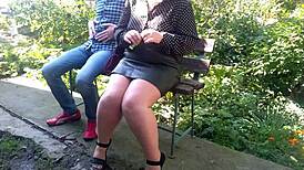 curvy stepmom teases her fetish stepson's gaze