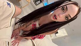 after school scarlett rosewood rides daddy deepthroat creampie dirty stepdaughter roleplay