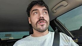 scarlett alexis gets oiled up nasty backstage before epic doggystyle pounding