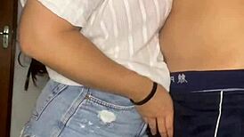 debora mendes deepthroats wellington ribeiro's big cock pt 1