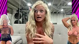 Lunaa Wild unleashes raw fitness workouts backstage