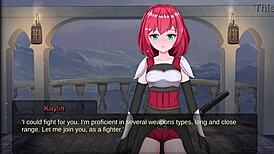 gameplay of slave lord realms bondage with futanari submission