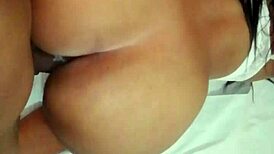 Huge latina ass takes brutal pounding in hotel room anal session at plaza 41