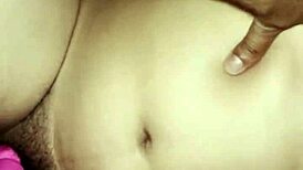 Sexy Indian BBW Wife Fingers Wet Pussy Then Rides Huge Muscular Dick