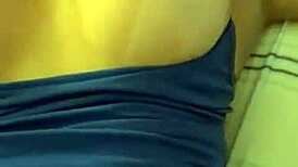 brazilian mature wife moans loud riding huge cock to orgasm