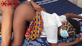 equatorial guinea student whore rides ebony big cock cowgirl