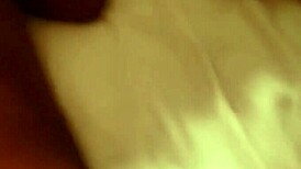 im poundin my ebony side chick's wet pussy pov on the bed so hard