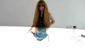 Rose Skies Craves Plumber's Massive BBC Like a Desperate Slut