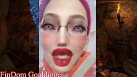 POV Tall Femdom Glasses Cosplay Owns Sweet Boys