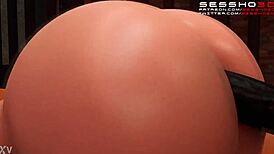 oh man fortnite bigass takes bbc in wild foursome anal pound
