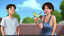 i love summertime saga diane's big naked tits