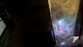 Ready for a redhead amateur teasing her ass before stranger pounds her hard in public bar toilet?