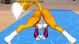 renamon's nsfw workout got you stretching too?