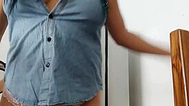 wanna see my natural tits steal the show in homemade flashing?