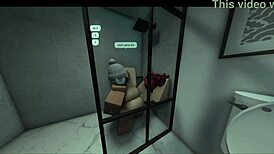 gf walks in on shower, wanna join and soap me up?