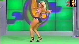 Lady Lu Rips Clothes in Steamy Brazilian Striptease