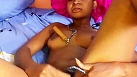 huge hairy petite squirting beaver stretched by machine insertion and anal assfucking!