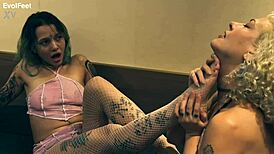 hey slave ready for my latina milf feet in pantyhose bondage deepthroat worship session?