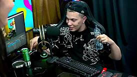 Victoria camargo bends over doggy as ruan skips the interview for that juicy brazilian ass - podcast pupum