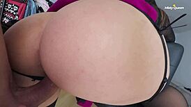 Stepdad Buys Clothes Latina Big Ass Rides Cowgirl Dirty Talk