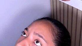 Amateur nysdel chokes on huge cock deepthroat but he cums too soon