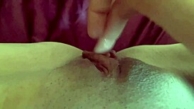 super horny milf fingers her wet pussy pov so close up!! italian euro slut