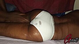 real nigerian amateur couple rips clothes for juicy tight pussy pounding with slow romantic moans!