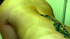 Stepson's Huge Dick Jumps with Vibrator While She Fucks Hard