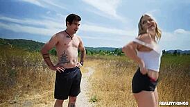 cheater's big ass takes anal pounding in reality with deepthroat gagging?