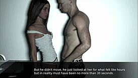 Amy Girl Next Door Teases Pussy Blowjob Cumshot