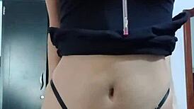 i couldn't resist seducing my boss on that video call meeting... watch!